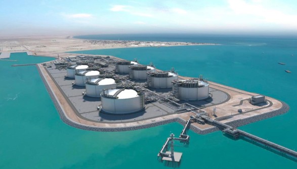 Sky view | Al Zour LNG Terminal